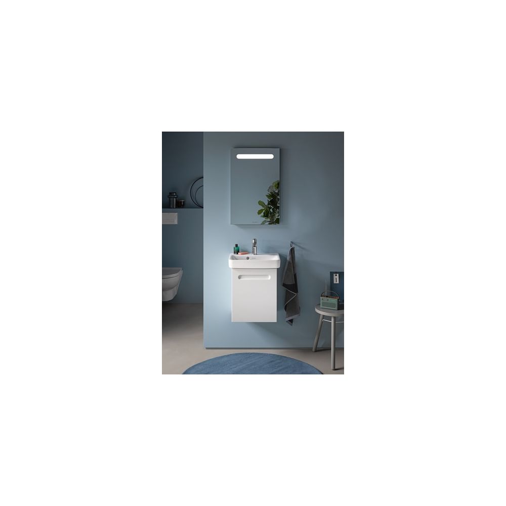 Duravit No.1 Handwaschbecken 350x450x142mm, Weiß Hochglanz, Rechteckig,1 Waschplatz... DURAVIT-0743450000 4063382180254 (Abb. 4)