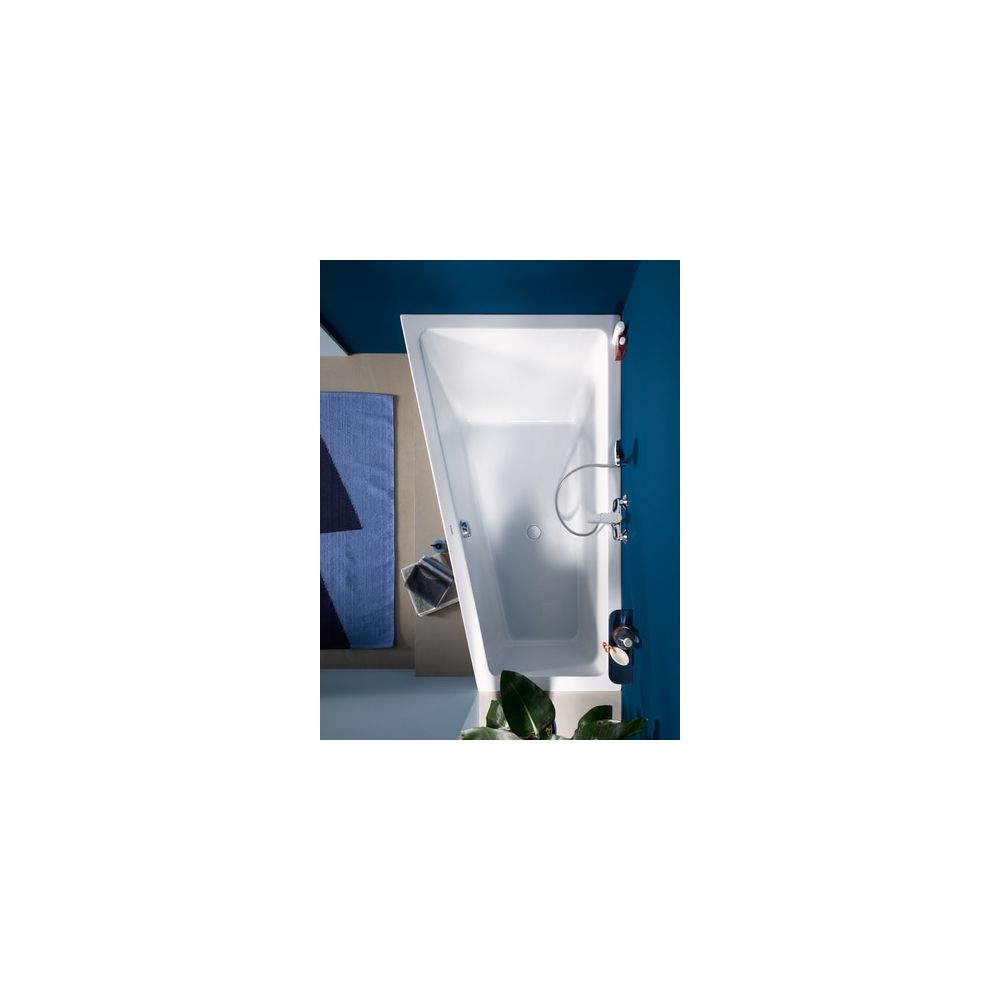 Duravit No.1 Badewanne 480x1000x1700mm, 210l, Weiß glänzend, Trapezförmig, Ein... DURAVIT-700508000000000 4063382185525 (Abb. 7)