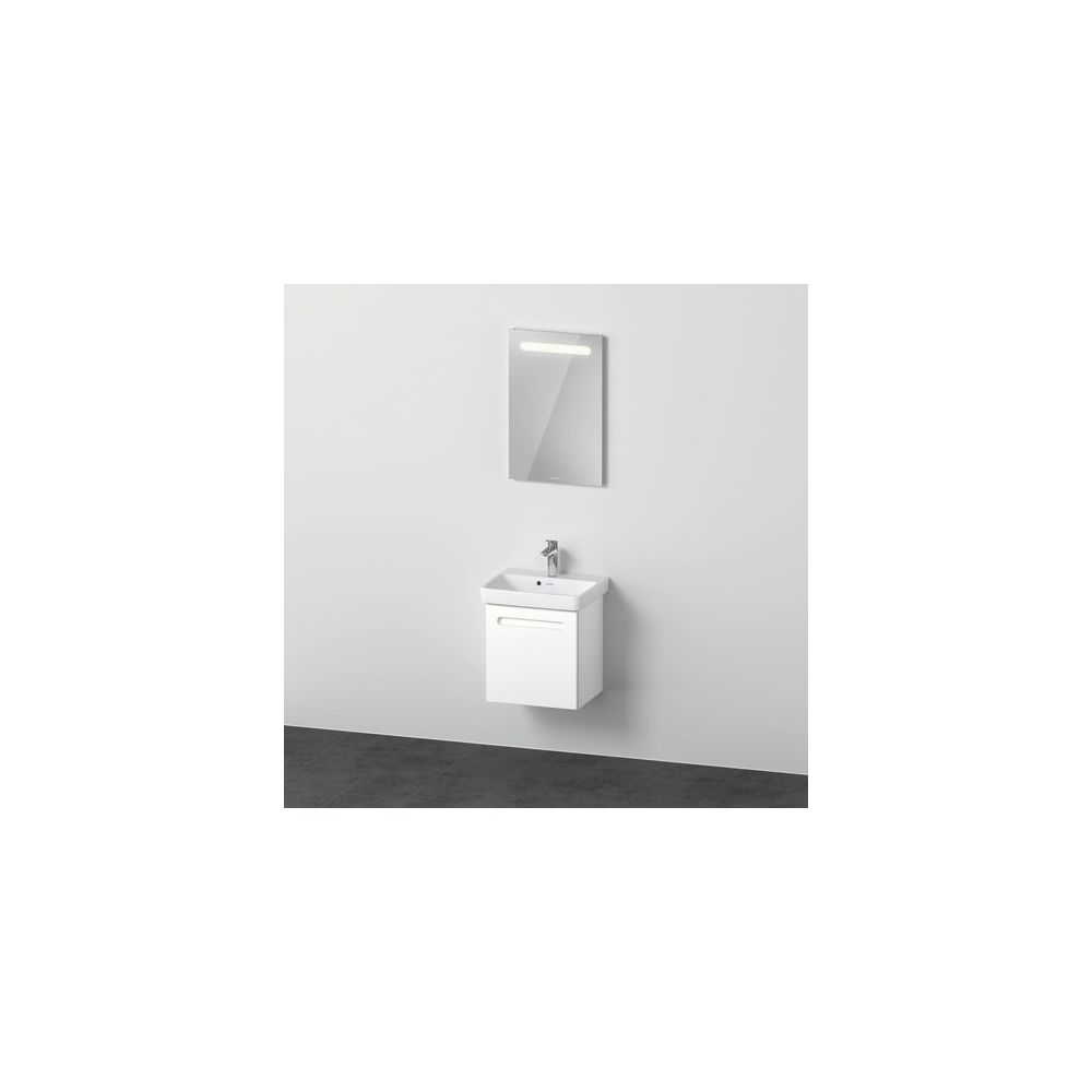 Duravit No.1 Möbel-Set, Möbelwaschtisch, Waschtischunterbau, Spiegel 390x500x2... DURAVIT-N10151R18180000 4063382807267 (Abb. 1)