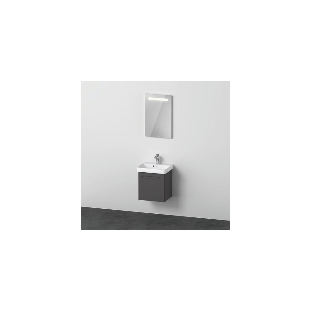 Duravit No.1 Möbel-Set, Möbelwaschtisch, Waschtischunterbau, Spiegel 390x500x2... DURAVIT-N10151L49490000 4063382807250 (Abb. 3)