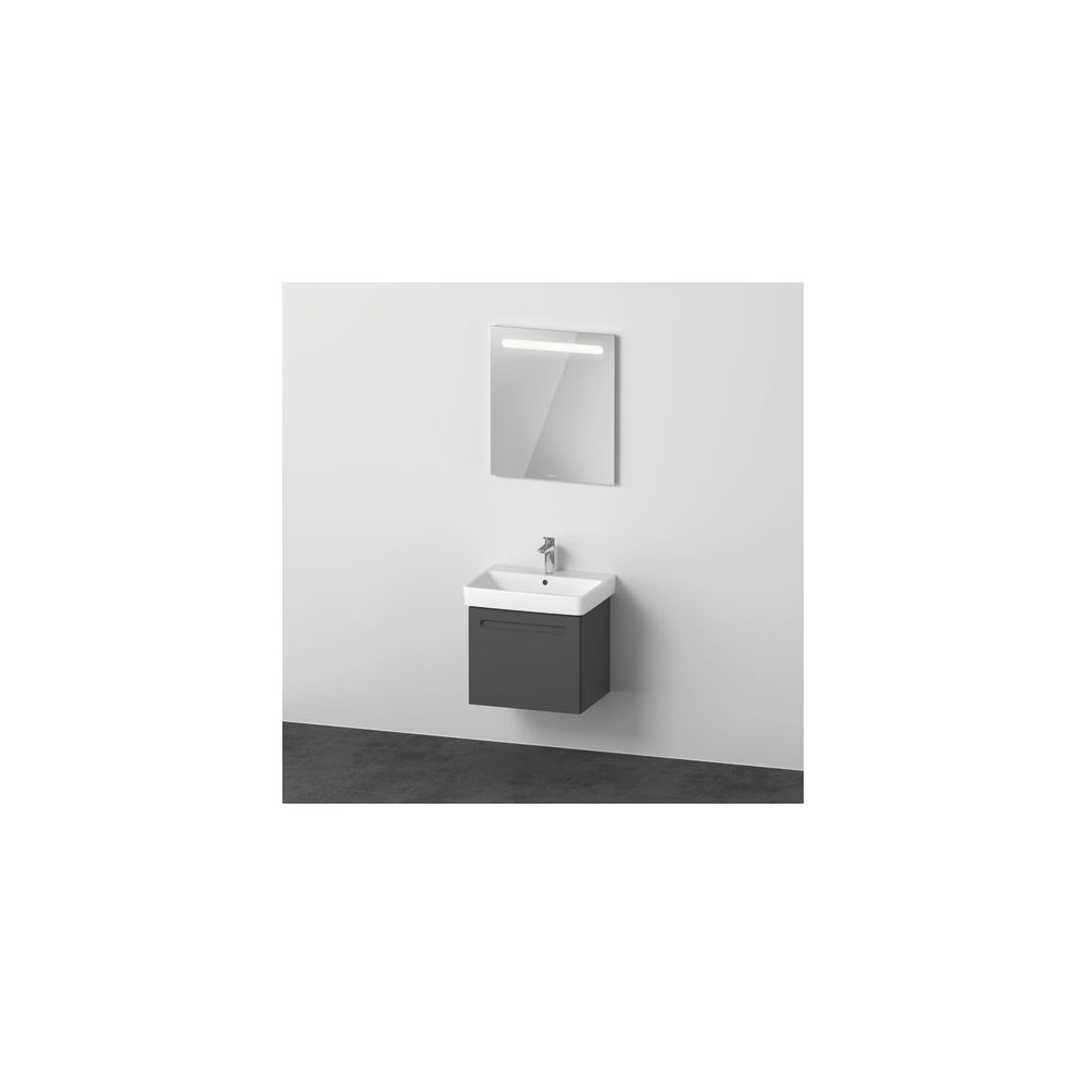 Duravit No.1 Möbel-Set, Möbelwaschtisch, Waschtischunterbau, Spiegel 450x600x2... DURAVIT-N10154049490000 4063382807373 (Abb. 2)