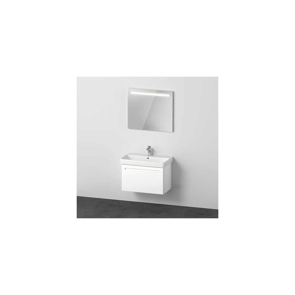 Duravit No.1 Möbel-Set, Möbelwaschtisch, Waschtischunterbau, Spiegel 450x800x2... DURAVIT-N10158018180000 4063382807489 (Abb. 2)
