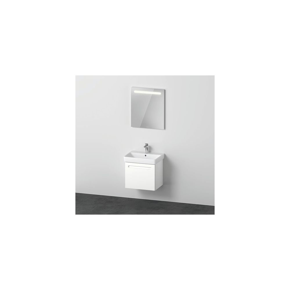Duravit No.1 Möbel-Set, Möbelwaschtisch, Waschtischunterbau, Spiegel 450x600x2... DURAVIT-N10164018180000 4063382807588 (Abb. 2)