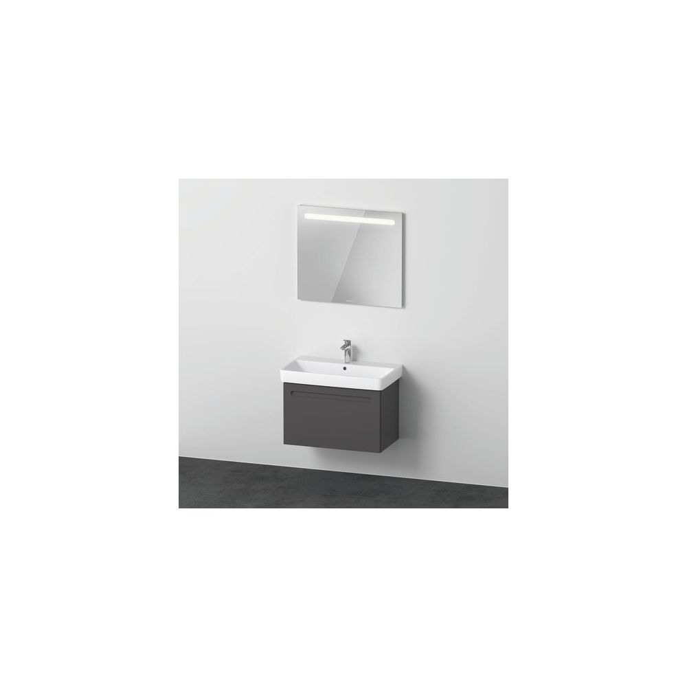 Duravit No.1 Möbel-Set, Möbelwaschtisch, Waschtischunterbau, Spiegel 450x800x2... DURAVIT-N10168049490000 4063382807731 (Abb. 3)