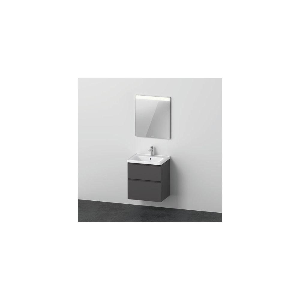 Duravit D-Neo Möbelwaschtisch, Waschtischunterbau, Spiegel 480x600x2000mm, 1 A... DURAVIT-DE0144049490000 4063382922120 (Abb. 1)