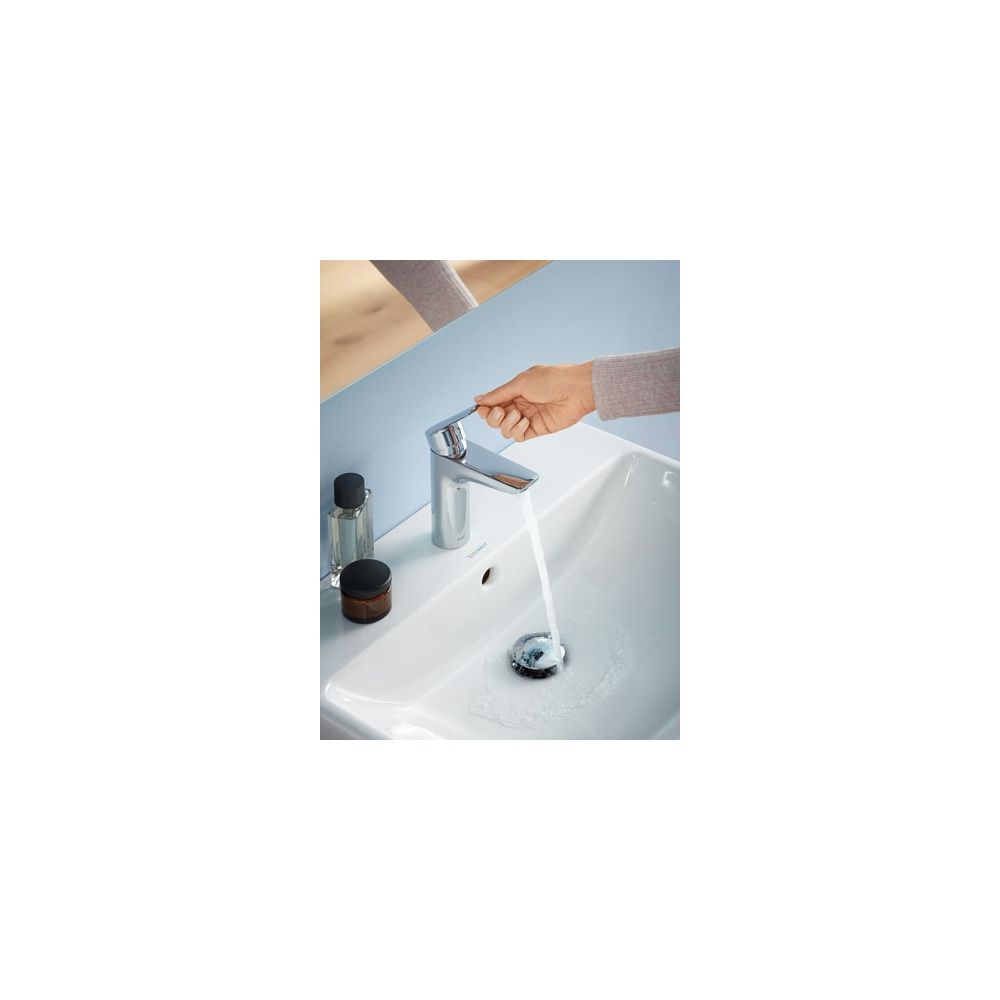 Duravit No.1 Einhebel-Waschtischmischer M, Chrom, 5l/min, Hebelgriff, Ausladung ... DURAVIT-N11020002010 8000177315831 (Abb. 12)