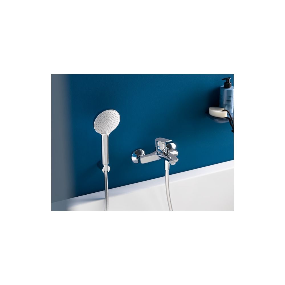 Duravit Brauseschlauch, mit Verdrehsicherung, Konisch, 1250mm, Chrom Hochglanz... DURAVIT-UV0610006010 4063382938237 (Abb. 6)