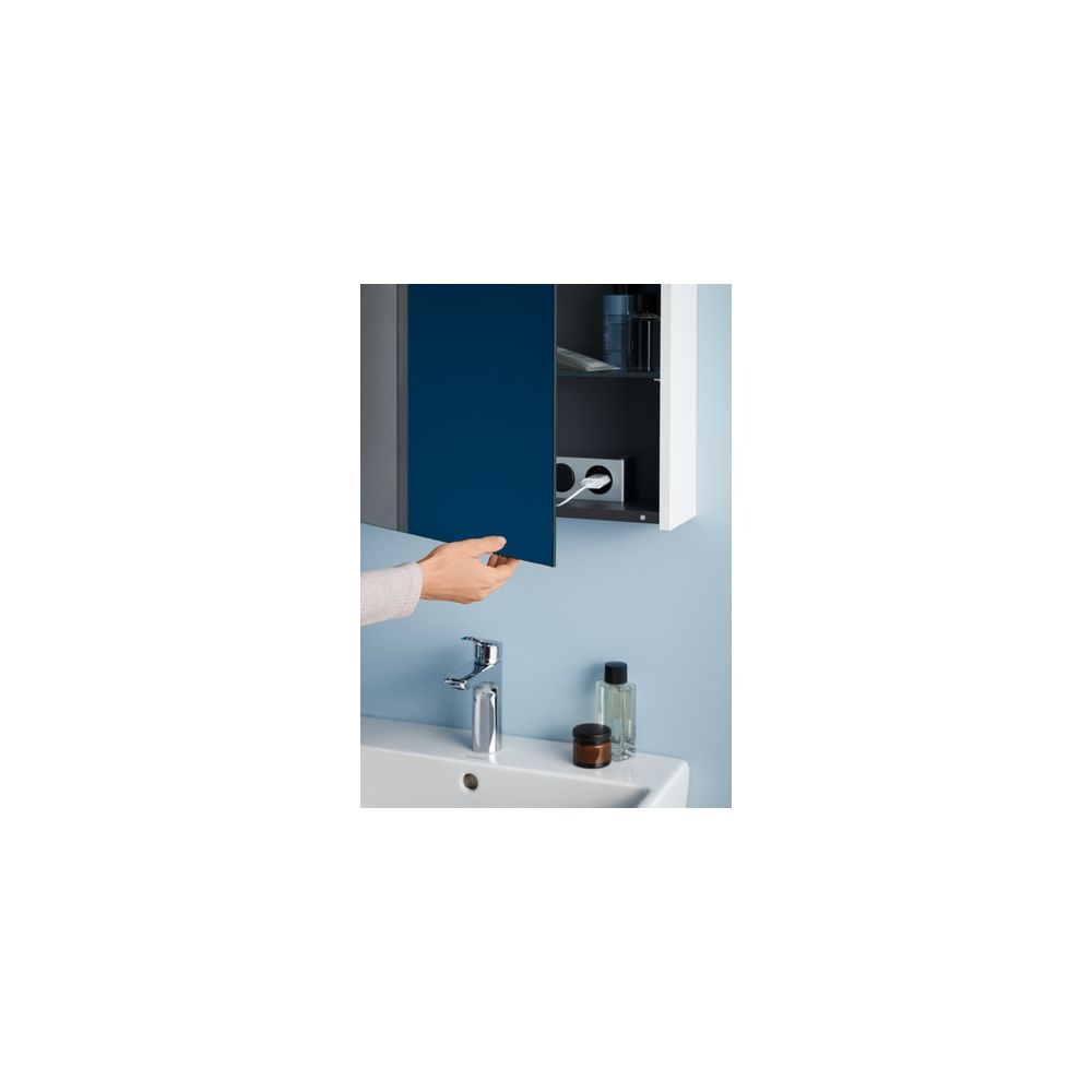 Duravit No.1 Spiegelschrank Wandmontage 148x600x700mm, Weiß, Tür R, 2 Glasfach... DURAVIT-N17920R00000000 4063382219749 (Abb. 4)