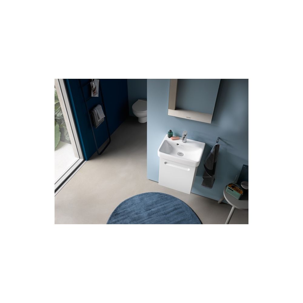 Duravit No.1 Handwaschbecken 350x450x142mm, Weiß Hochglanz, Rechteckig,1 Waschplatz... DURAVIT-0743450000 4063382180254 (Abb. 5)