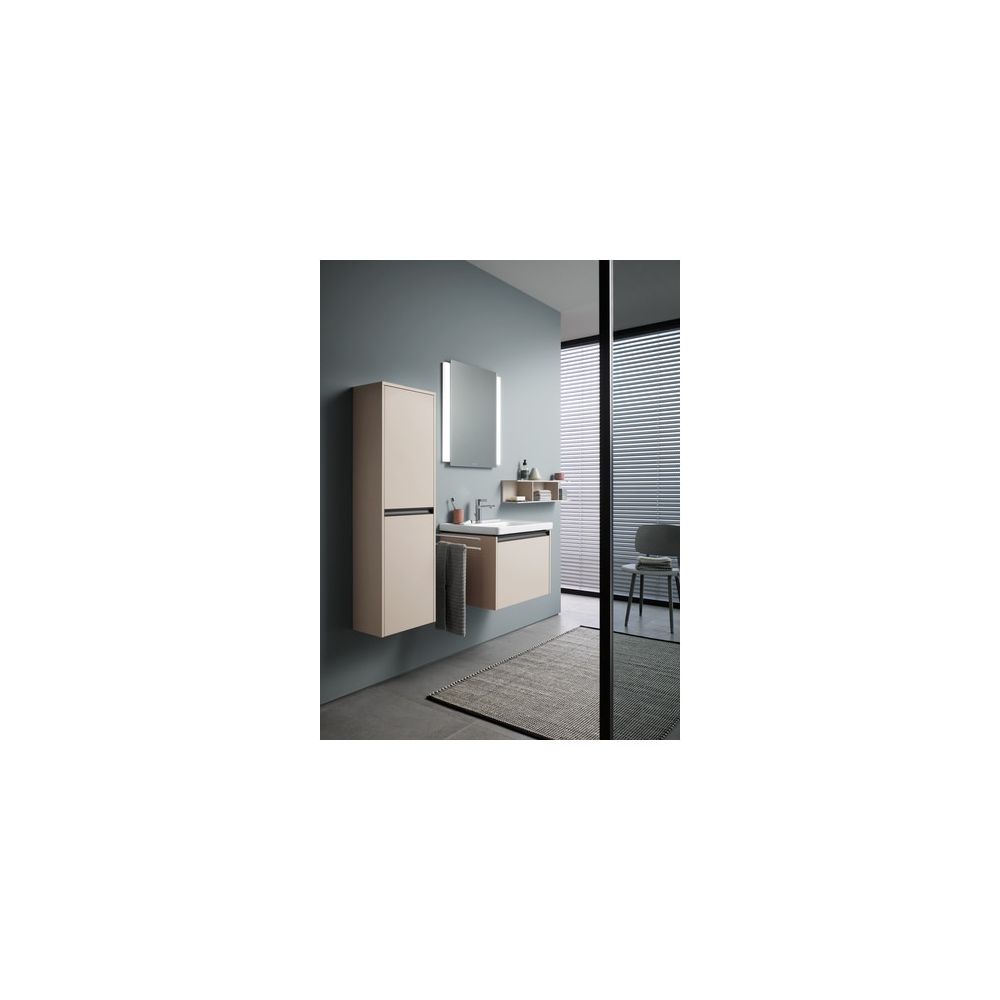 Duravit Ketho.2 Halbhochschrank Dekor 240x400x1320mm Taupe Matt, 2 Türen R, 2 ... DURAVIT-K21319R91910000 4063382817853 (Abb. 3)