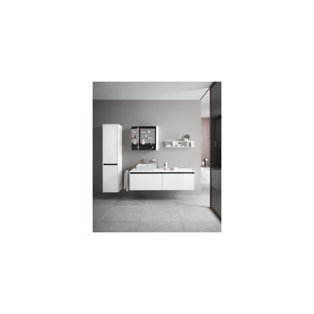 Duravit Ketho.2 Spiegelschrank Wandmontage 157x600x700mm, Weiß, 1 Tür L LKZ0, ... DURAVIT-K27135L00000010 4063382818140 (Abb. 2)