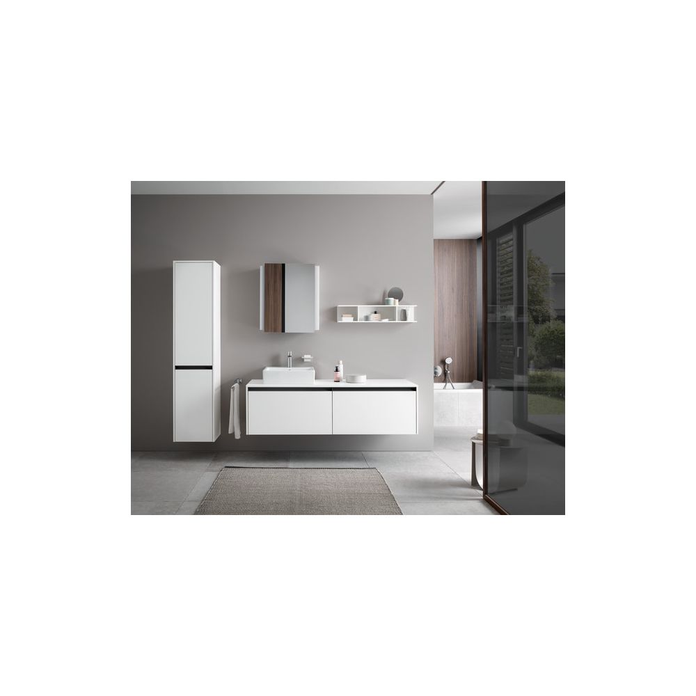 Duravit Ketho.2 Spiegelschrank Wandmontage 157x600x700mm, Weiß, 1 Tür L LKZ0, ... DURAVIT-K27135L00000010 4063382818140 (Abb. 4)