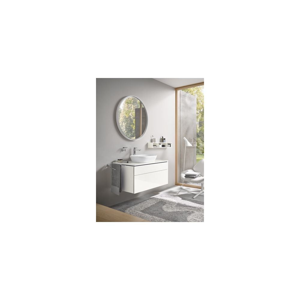 Duravit L-Cube Regalelement Wandmontage 140x800x120mm, Mattweiß, 3 oF, mit Befesti... DURAVIT-LC120001818 4053424297613 (Abb. 5)