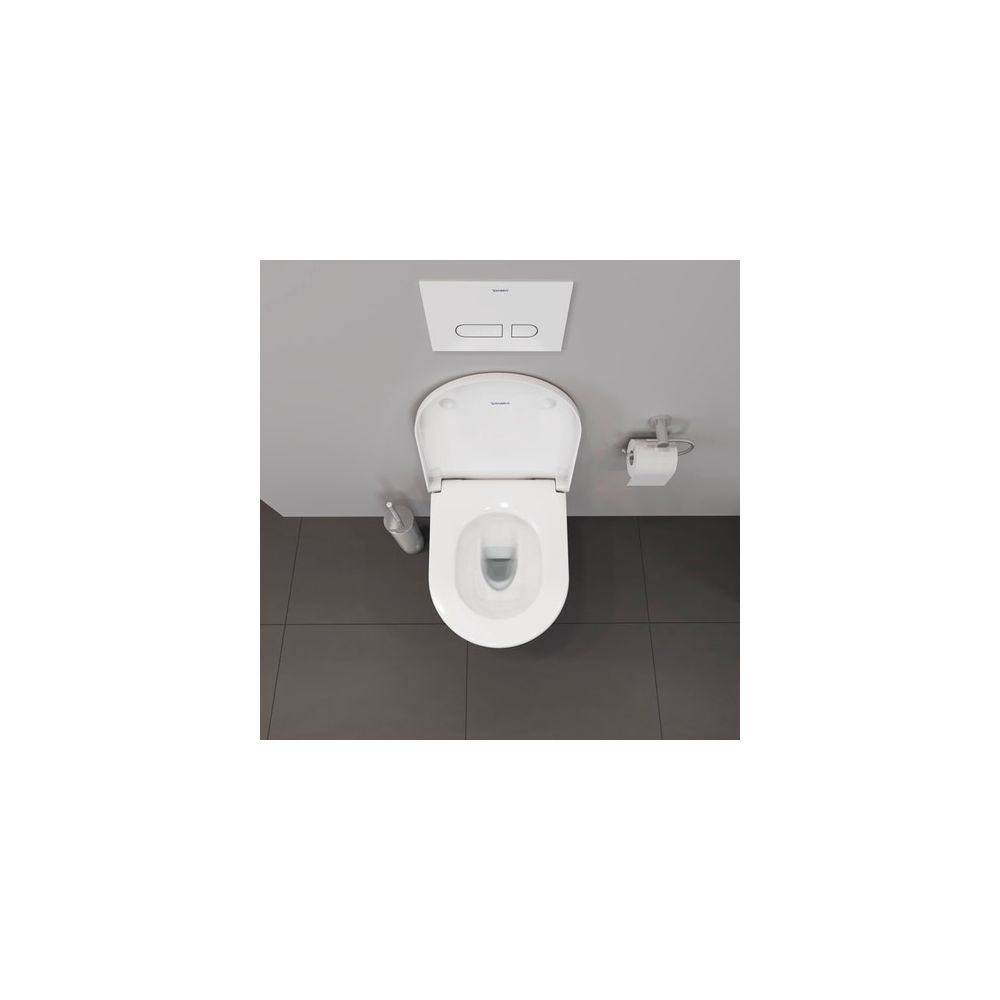 Duravit D-Neo Wand-WC 480x370x400mm, Weiß Hochglanz, 4,5l, Tiefspüler, rimless, waa... DURAVIT-2587090000 4063382111265 (Abb. 6)