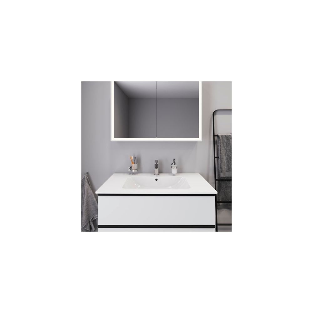 Duravit ME by Starck Waschtisch 490x1030x175mm WonderGliss Weiß Hochglanz, Rechtec... DURAVIT-23361000001 4053424021409 (Abb. 7)