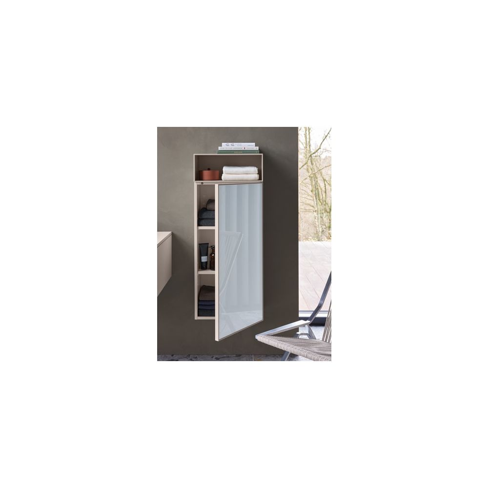 Duravit Zencha Halbhochschrank Dekor 240x400x961mm Weiß/Taupe SM, 1 Tür R, 2 H... DURAVIT-ZE1351R64830000 4063382807915 (Abb. 2)