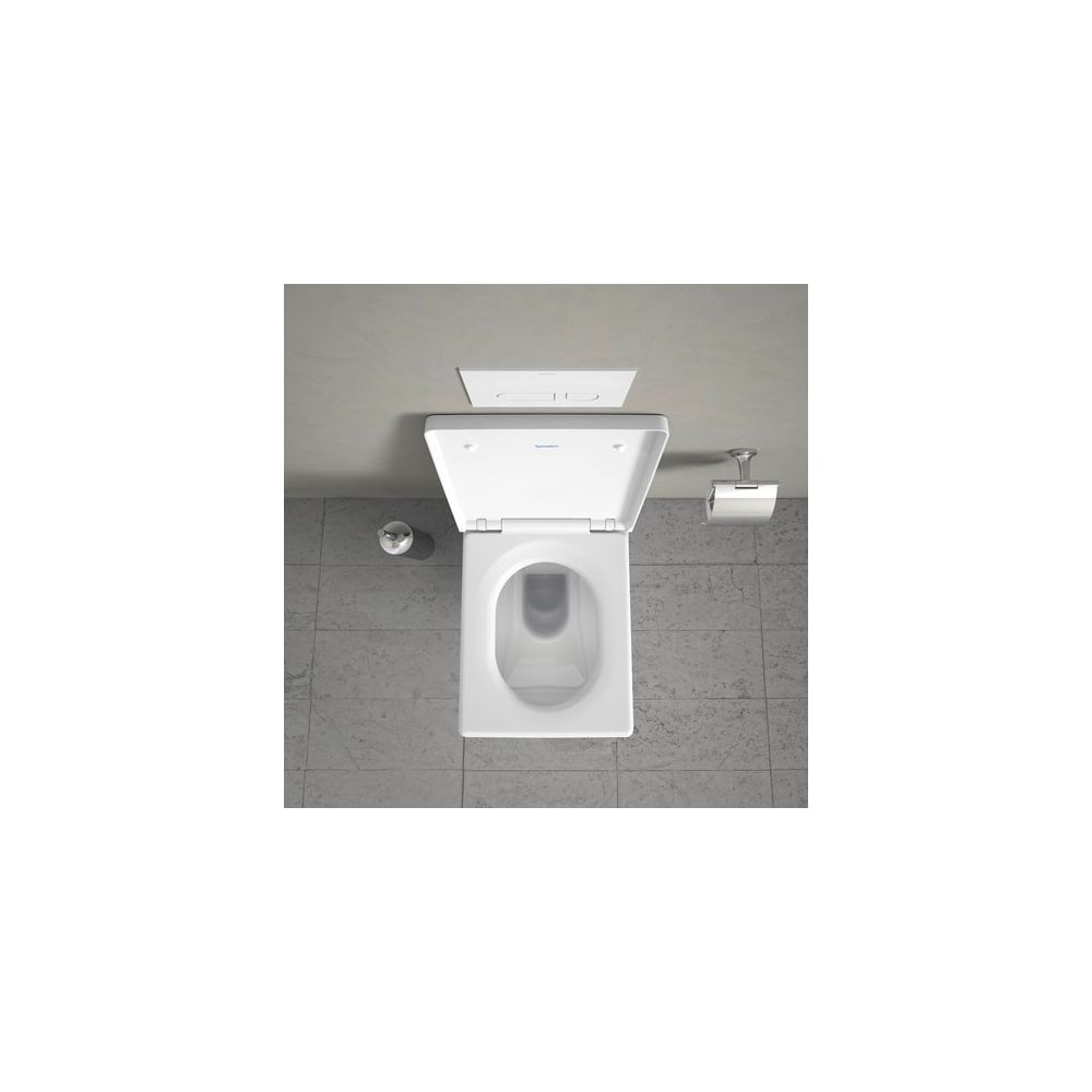 Duravit Wand-WC Vero Air 570x370x355mm, Weiß Hochglanz, 4,5l, Tiefspüler, rimless,... DURAVIT-2525090000 4053424178974 (Abb. 23)
