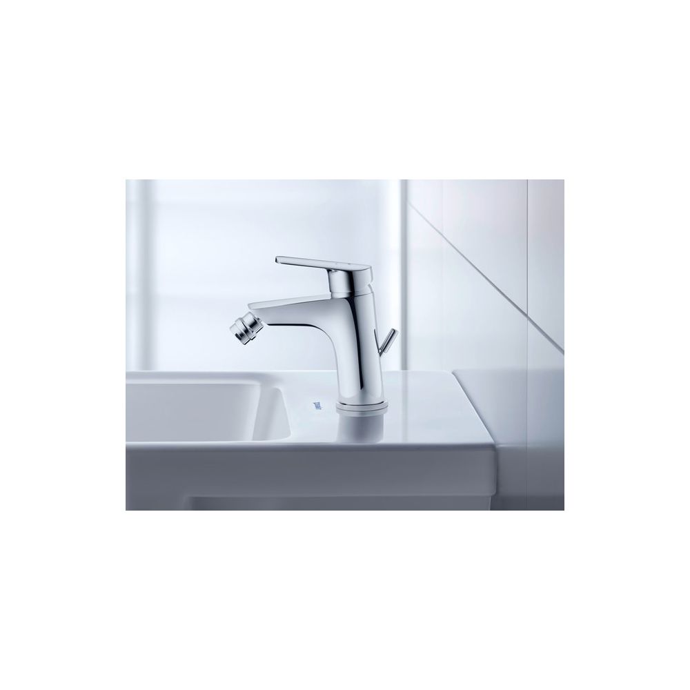 Duravit No.1 Einhebel-Bidetmischer, Chrom, 5l/min, mit Garnitur, Ausladung 123mm,... DURAVIT-N12400001010 8000177315916 (Abb. 6)