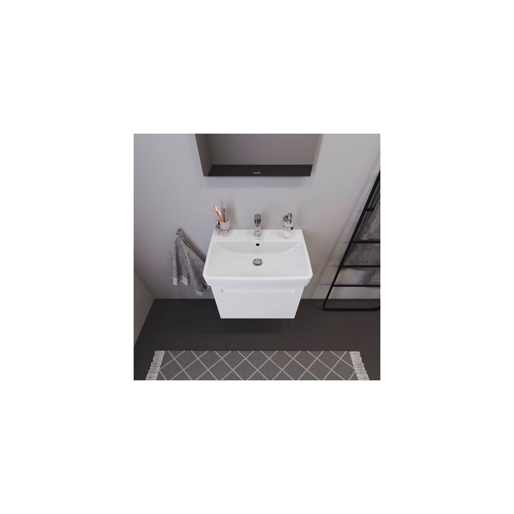 Duravit No.1 Waschtischunterbau wandhängend 426x590x478mm Mattweiß, Folie/Korp... DURAVIT-N14282018180000 4063382218728 (Abb. 8)