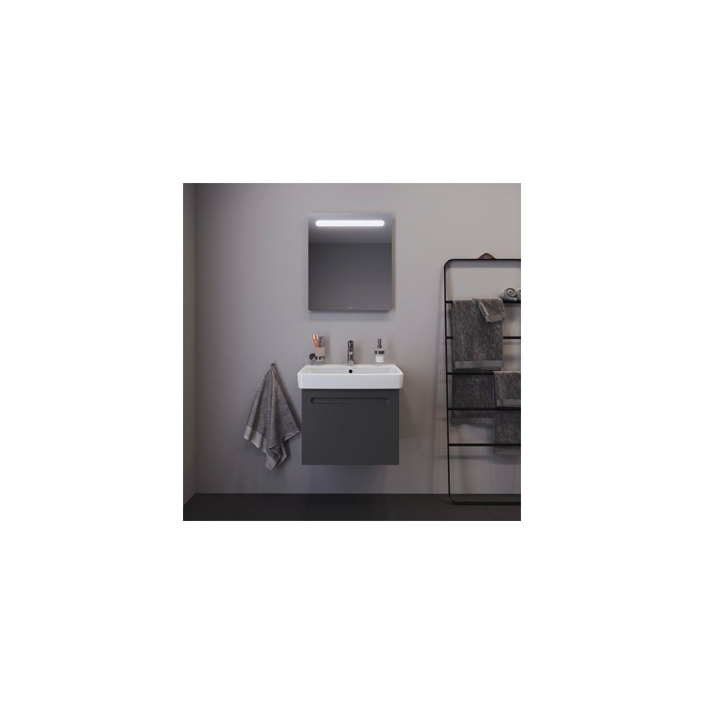 Duravit No.1 Waschtisch 460x650x175mm, Weiß Hochglanz, Rechteckig, 1 Waschplatz/HL... DURAVIT-2375650000 4063382180308 (Abb. 14)