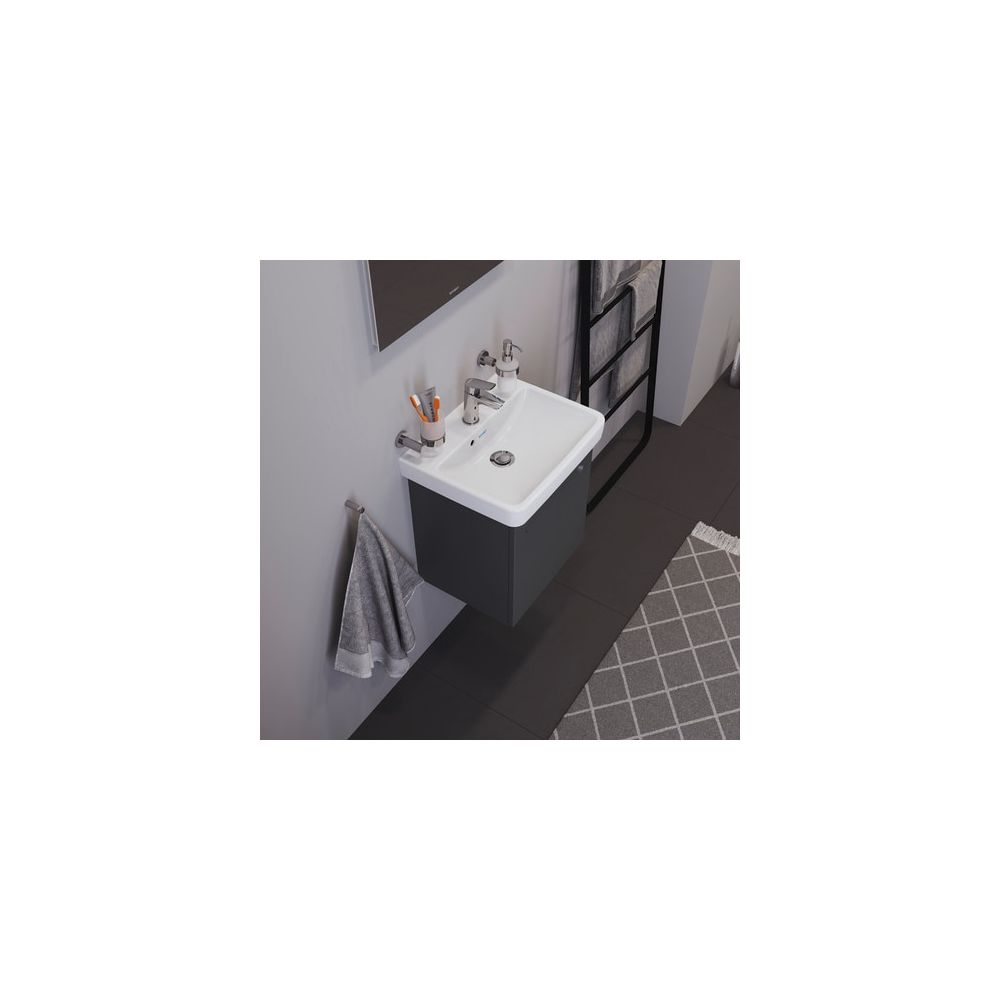 Duravit No.1 Handwaschbecken 400x500x145mm, Weiß Hochglanz, Rechteckig,1 Waschplatz... DURAVIT-0743500000 4063382180216 (Abb. 7)