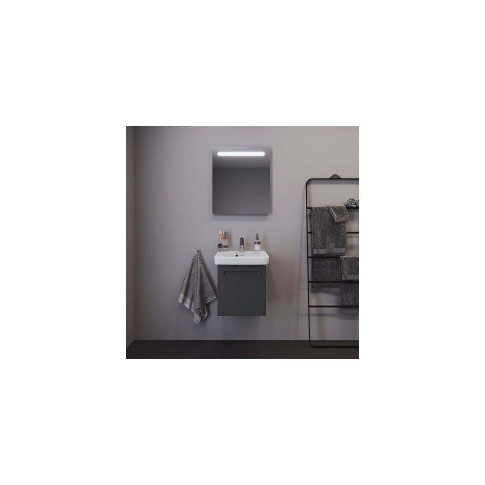 Duravit No.1 Handwaschbecken 400x500x145mm, Weiß Hochglanz, Rechteckig,1 Waschplatz... DURAVIT-0743500000 4063382180216 (Abb. 9)