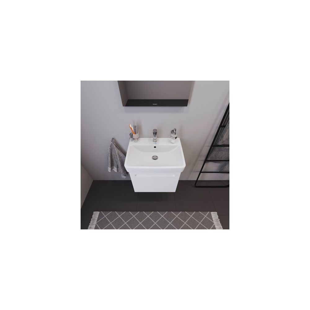 Duravit No.1 Waschtischunterbau wandhängend 426x540x478mm Mattweiß, Folie/Korp... DURAVIT-N14281018180000 4063382218681 (Abb. 3)