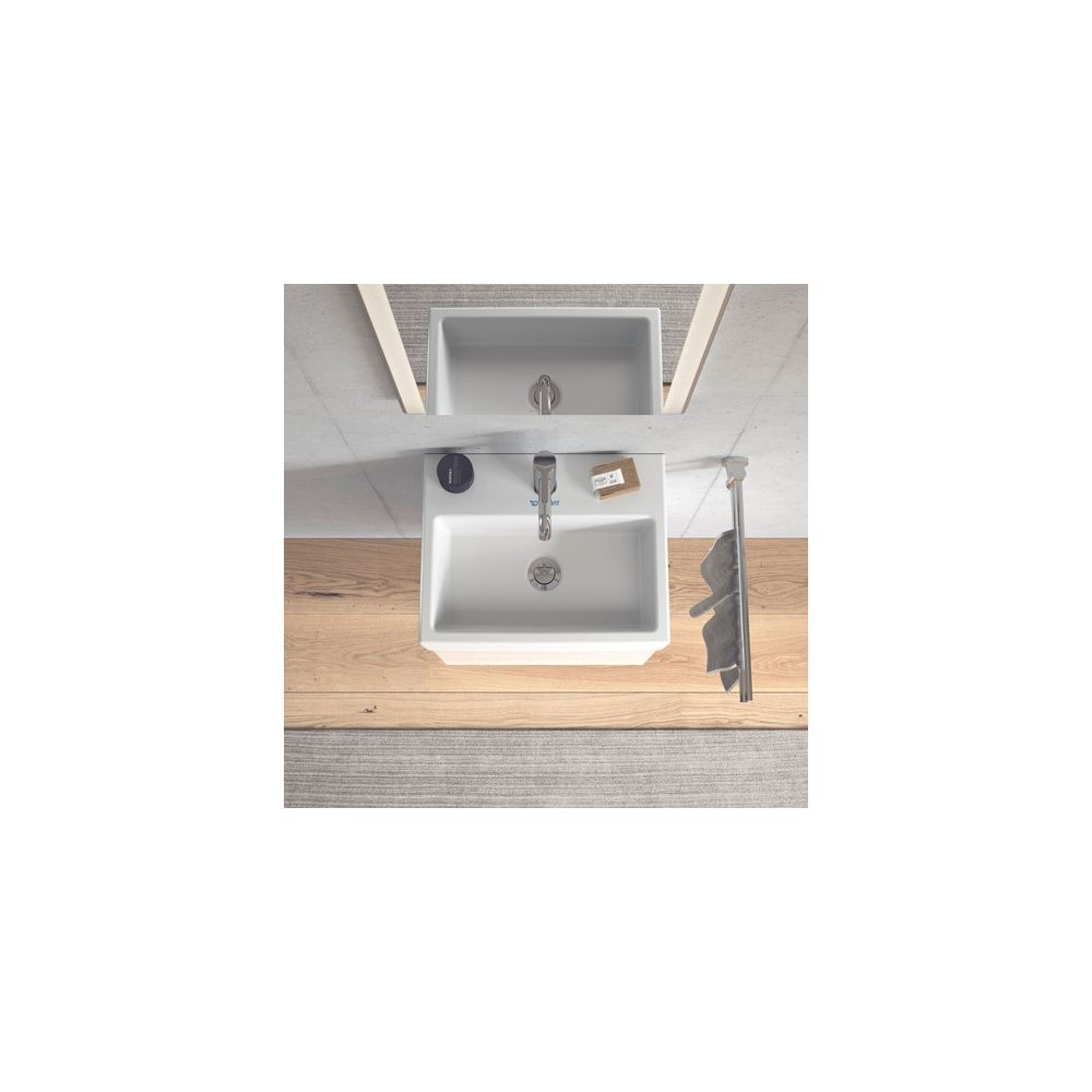 Duravit Vero Air Handwaschbecken 350x450x165mm, Weiß Hochglanz, WonderGliss, Recht... DURAVIT-07244500001 4053424139302 (Abb. 8)