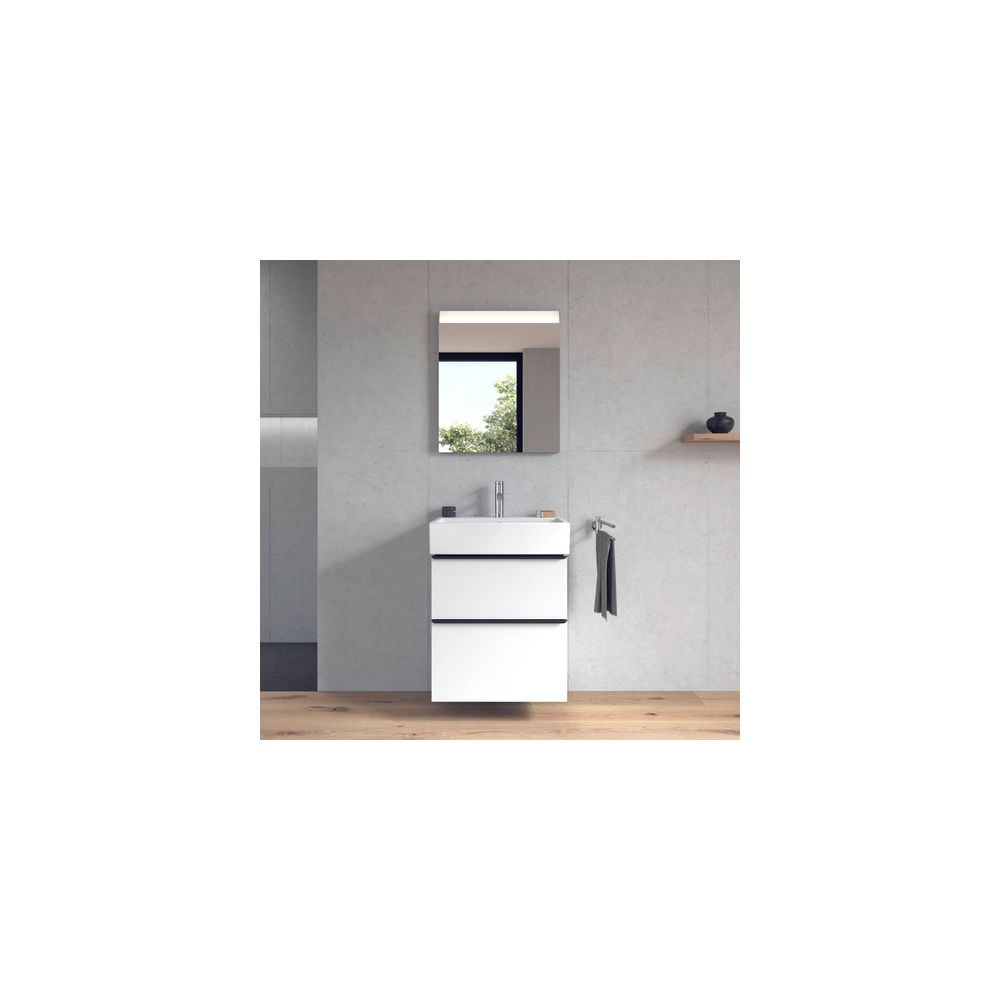 Duravit Vero Air Waschtisch 470x600x165mm wandhäng., Weiß Hochglanz, Rechteckig, 1 ... DURAVIT-2350600000 4053424091914 (Abb. 9)