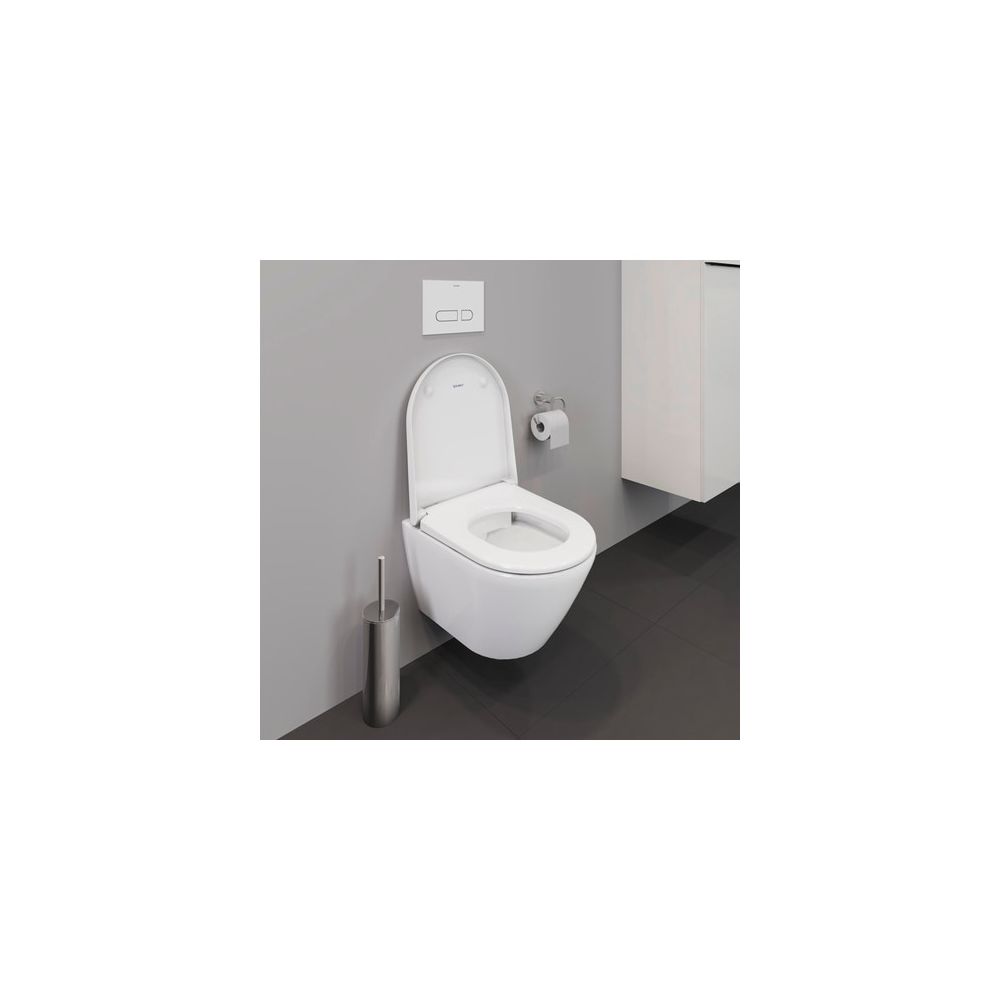 Duravit D-Neo WC-Sitz D-shaped Weiß Hochglanz, 376x43x441mm, ohne Absenkautomatik,... DURAVIT-0021610000 4063382017178 (Abb. 21)
