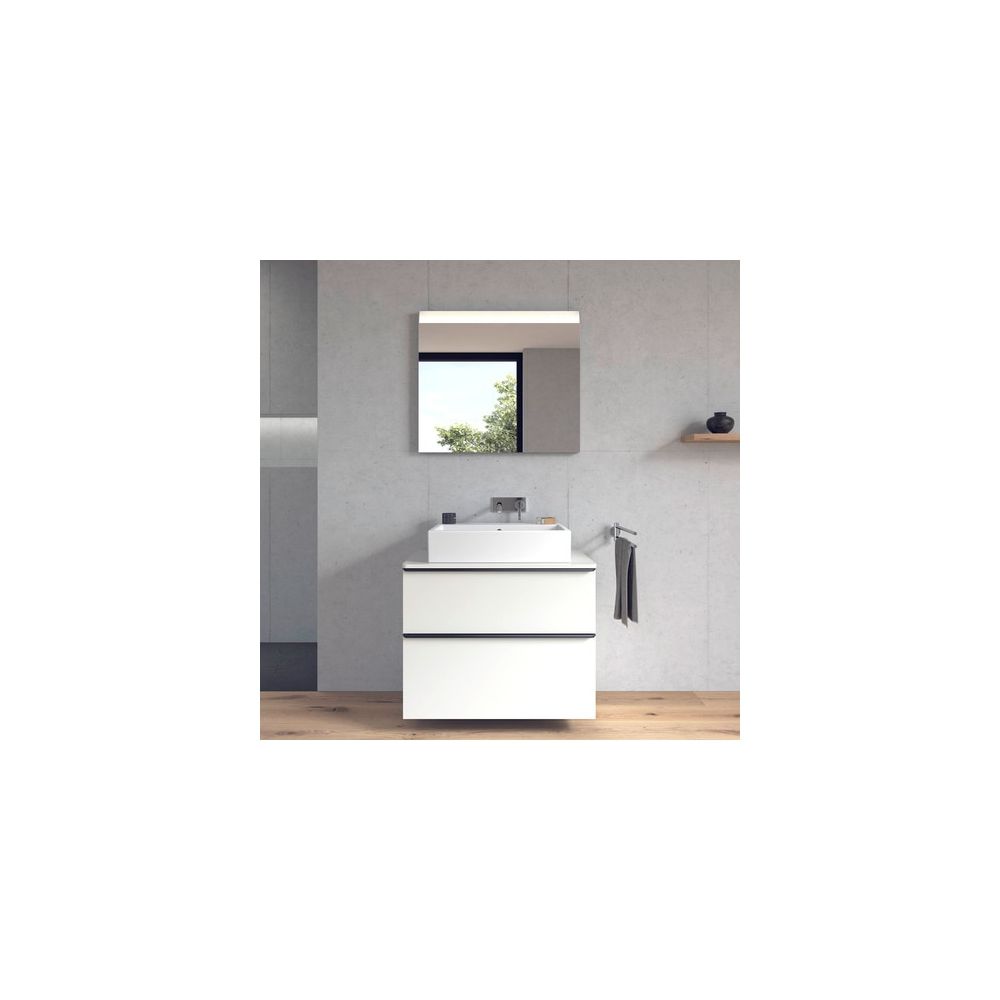 Duravit Vero Air Waschtisch 470x600x165mm wandh. Weiß Hochglanz, Rechteckig, Wonde... DURAVIT-23506000281 4053424091068 (Abb. 6)