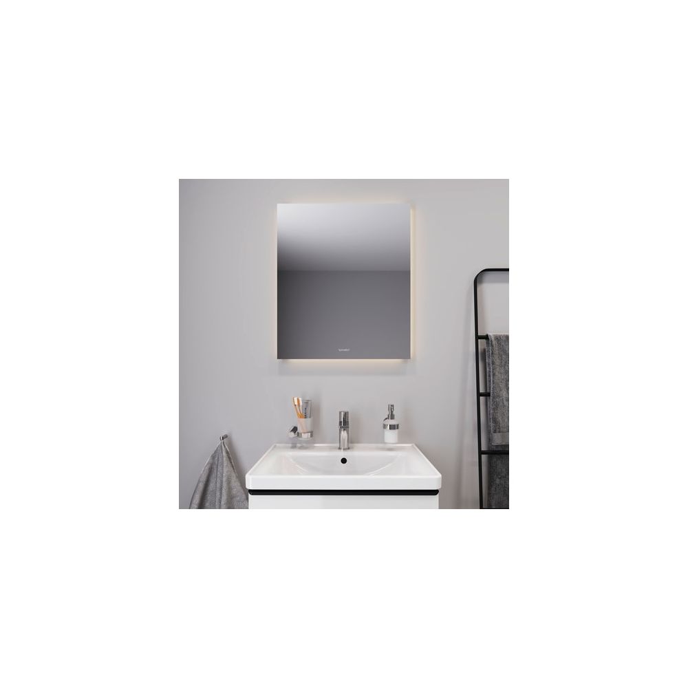 Duravit Licht und Spiegel Wandmontage 33x600x700mm, Mattweiß, Good, LED, 40W, ... DURAVIT-LM7805000000000 4063382551542 (Abb. 4)