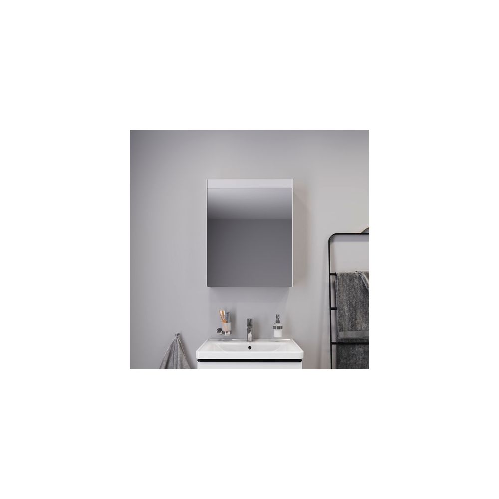 Duravit Best Spiegelschrank mit Licht Wandmontage 148x610x760mm, L, Neutral, Tür ... DURAVIT-LM7840R00002 4053424468198 (Abb. 2)
