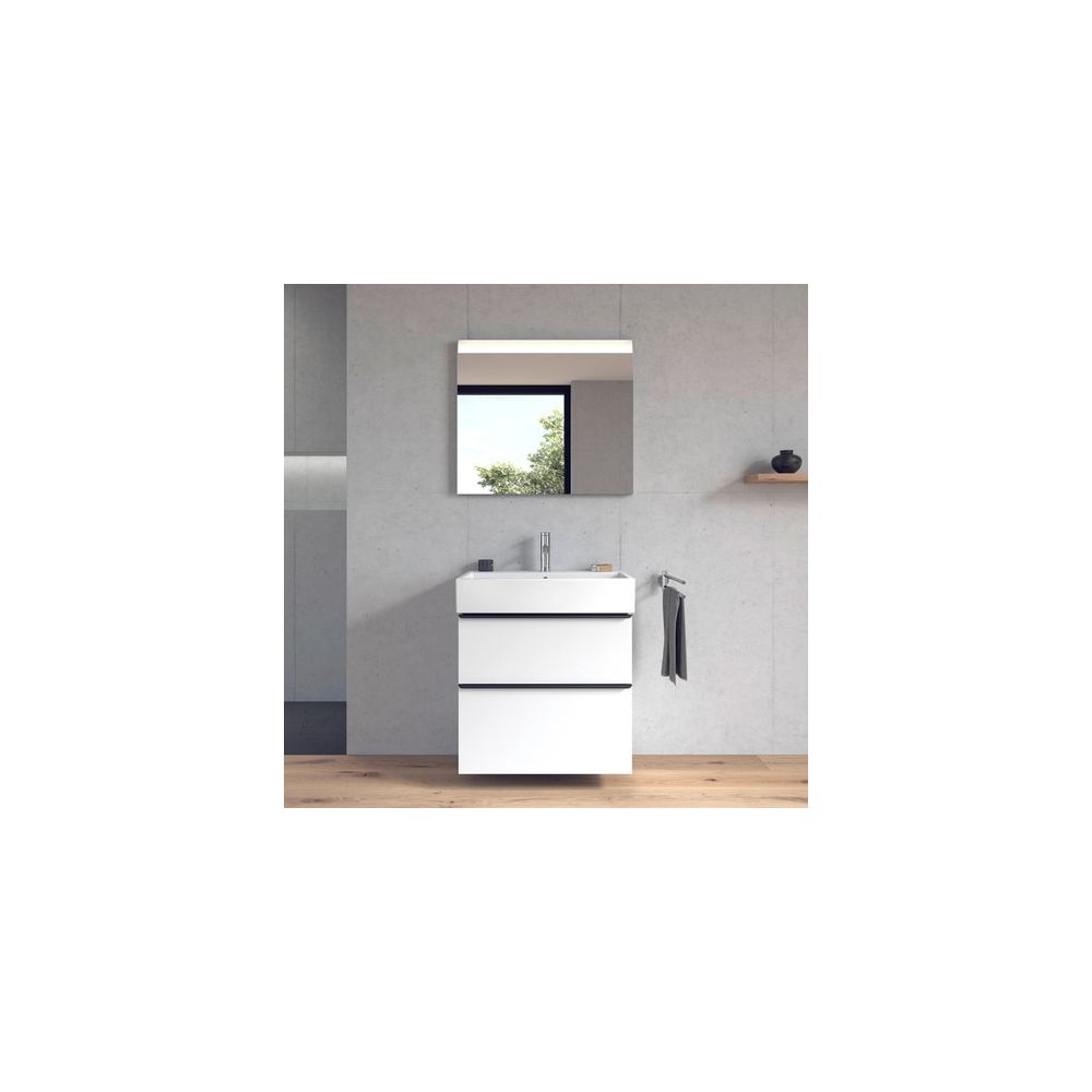 Duravit Vero Air Waschtisch 470x700x165mm wh Weiß Hochglanz, Rechteckig, WonderGli... DURAVIT-23507000001 4053424180229 (Abb. 7)