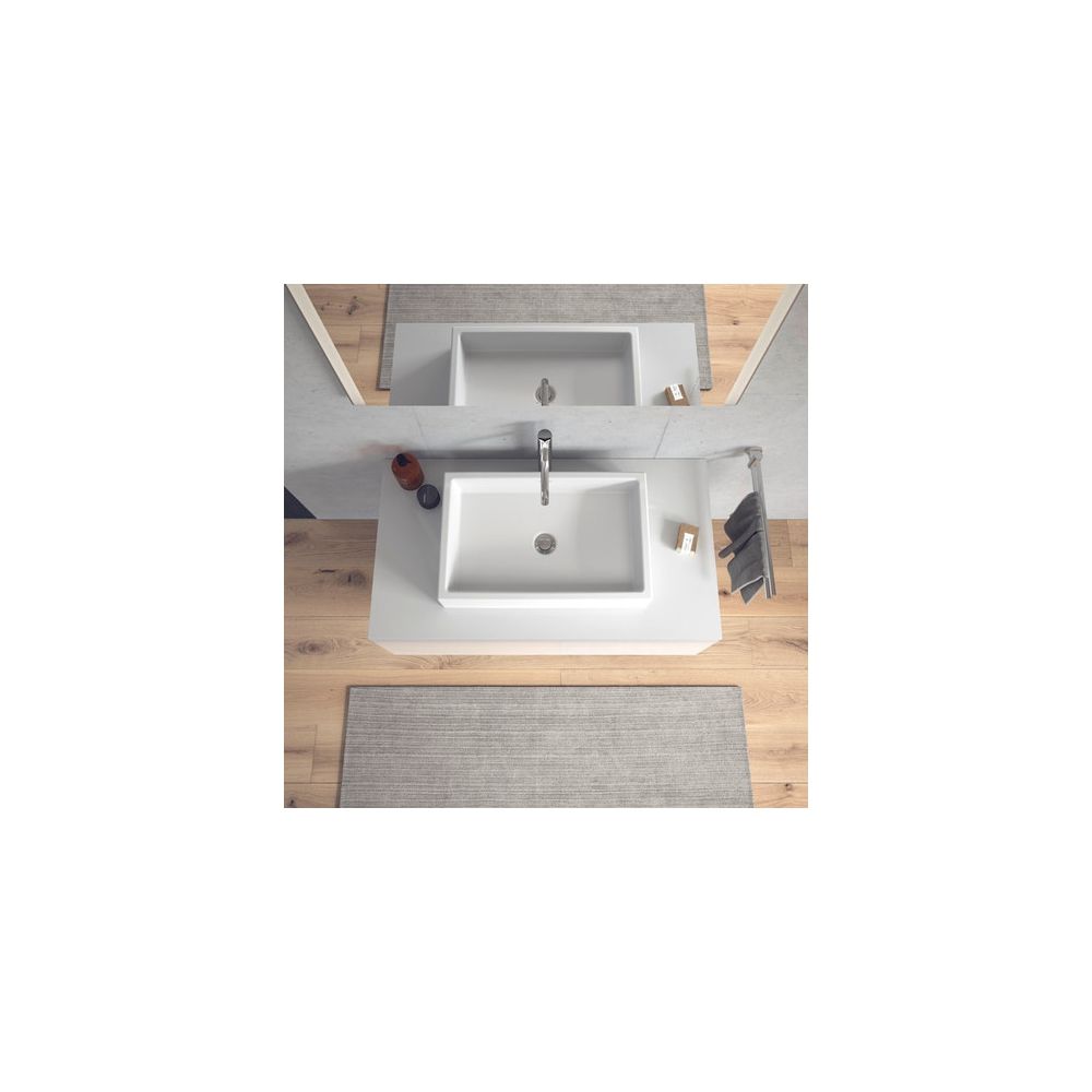 Duravit Vero Air Aufsatzbecken 600mm, Weiß Hochglanz, WonderGliss, Rechteckig, oh... DURAVIT-23516000001 4053424139289 (Abb. 10)