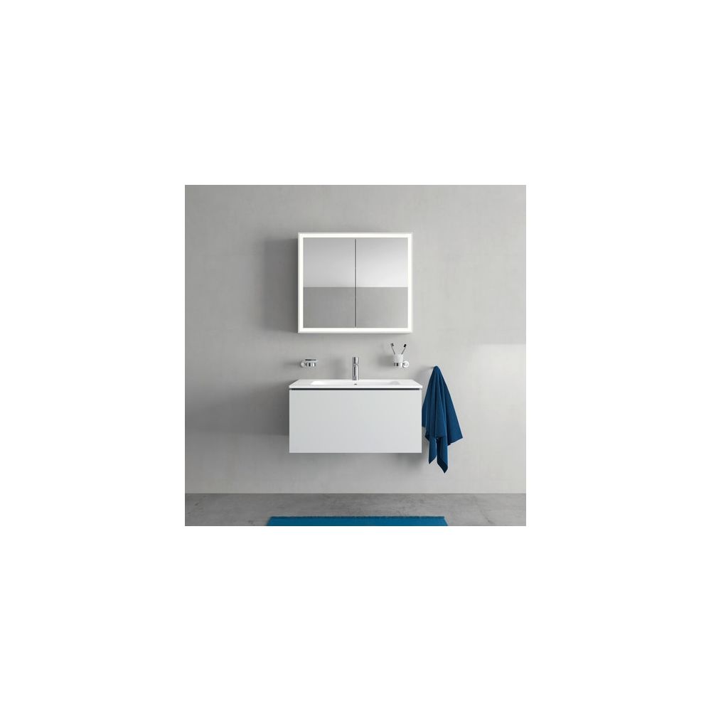 Duravit ME by Starck Waschtisch 490x830x180mm, Weiß Hochglanz, Rechteckig, 1 Wasch... DURAVIT-2336830000 4021534966538 (Abb. 19)