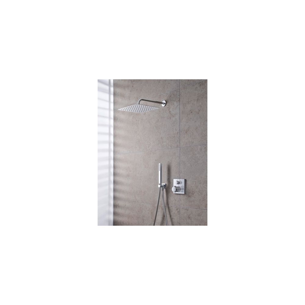Duravit Kopfbrause, Chrom Hochglanz, Edelstahl, Eckig, 200x200mm, 26l/min, Rain, ... DURAVIT-UV0660030010 4063382938114 (Abb. 5)