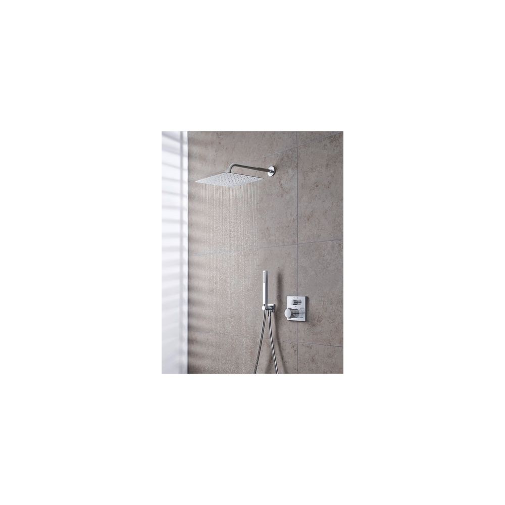 Duravit Kopfbrause, Chrom Hochglanz, Edelstahl, Eckig, 200x200mm, 26l/min, Rain, ... DURAVIT-UV0660030010 4063382938114 (Abb. 6)