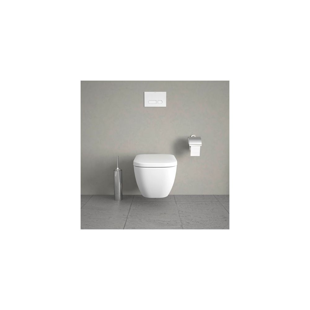 Duravit Happy D.2 Wand-WC 540x365x335mm, Weiß Hochglanz, 4,5l, WonderGliss, Tiefsp... DURAVIT-22220900001 4021534953231 (Abb. 5)