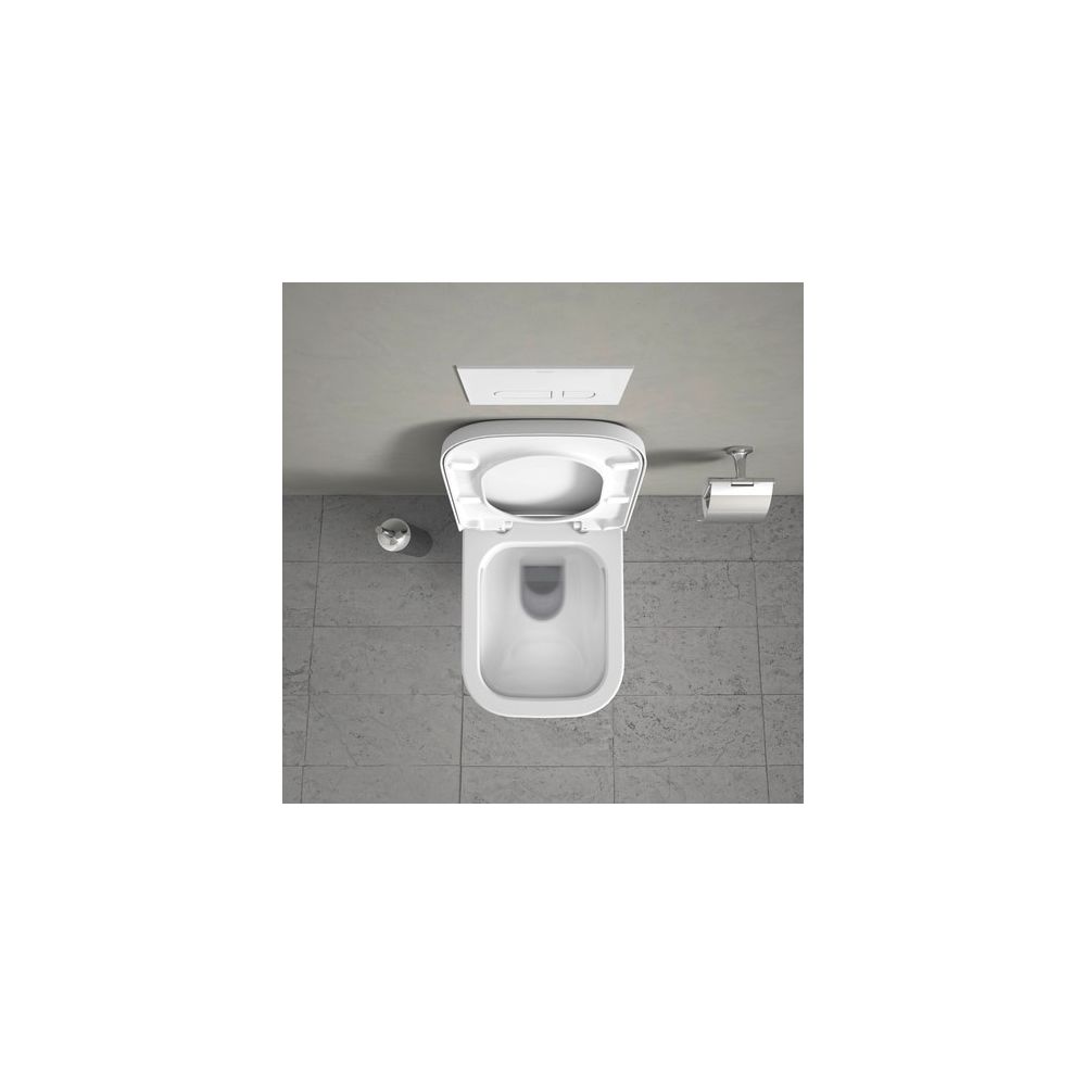Duravit Happy D.2 Wand-WC 540x365x335mm, Weiß Hochglanz, 4,5l, WonderGliss, Tiefsp... DURAVIT-22220900001 4021534953231 (Abb. 6)
