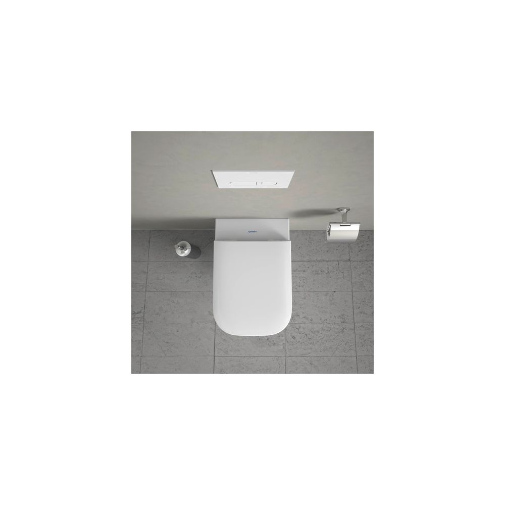 Duravit Happy D.2 Wand-WC 540x365x335mm, Weiß Hochglanz, 4,5l, WonderGliss, Tiefsp... DURAVIT-22220900001 4021534953231 (Abb. 8)