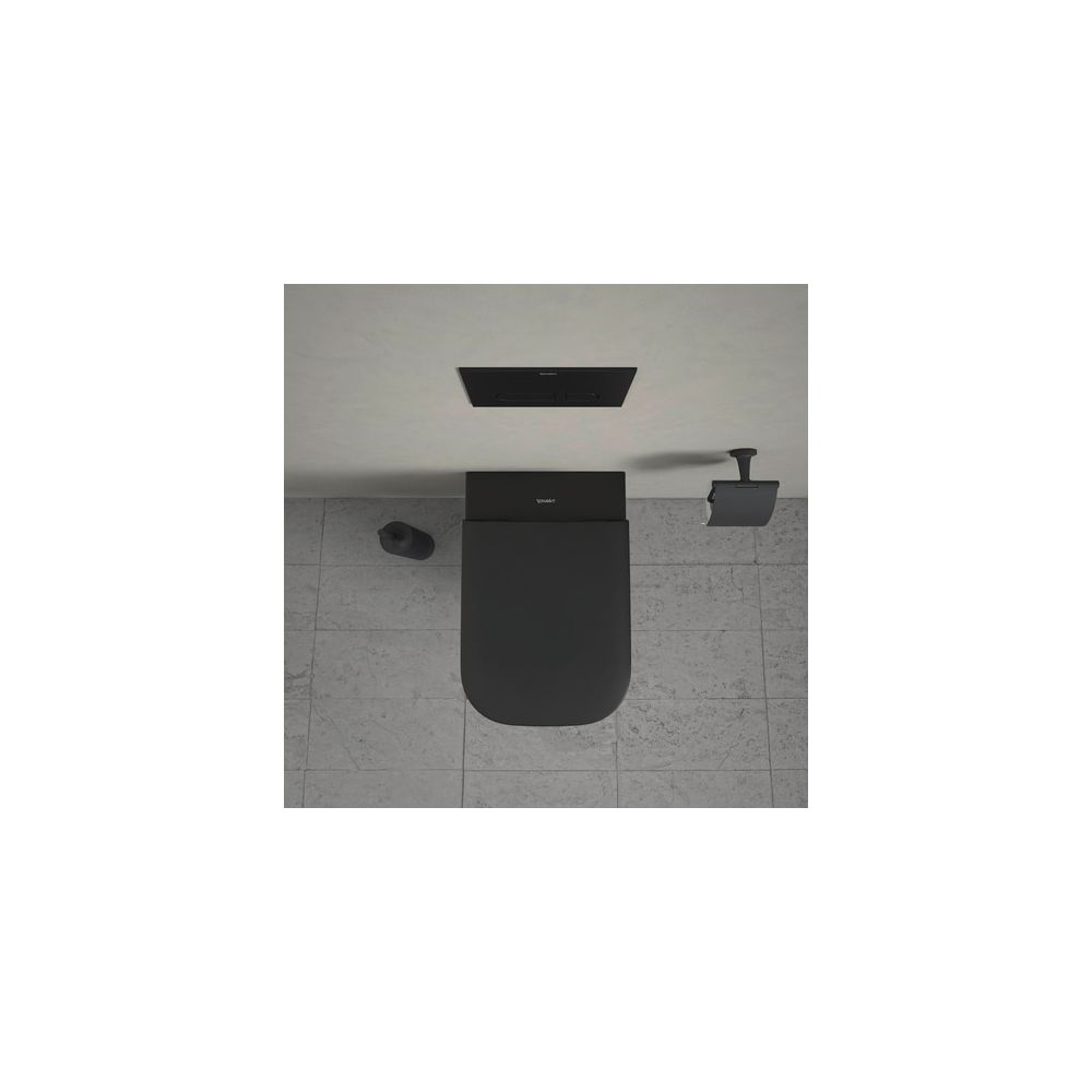 Duravit Happy D.2 WC-Sitz Anthrazit Matt 359x43x430mm mit Absenkauto. Sitzgarnitur ... DURAVIT-0064591300 4053424703381 (Abb. 8)