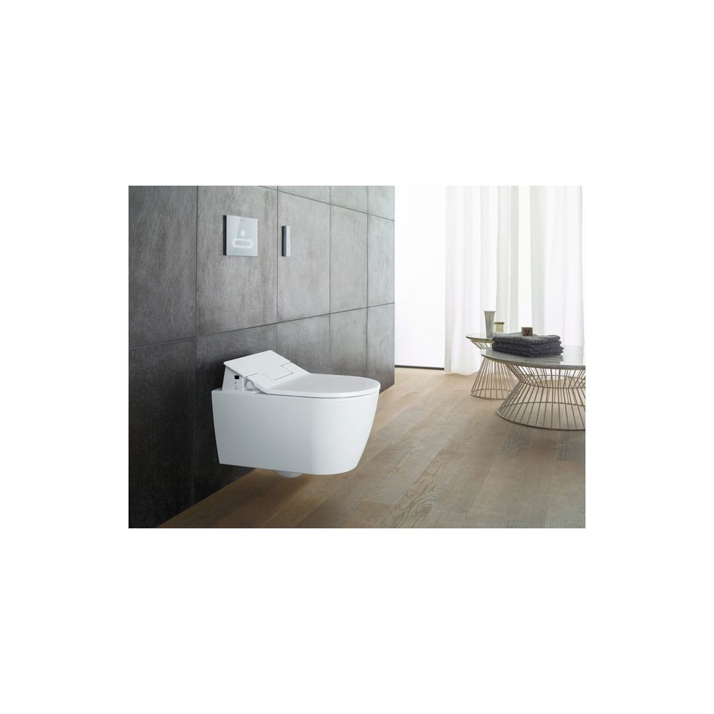 Duravit ME by Starck Wand-WC für Dusch-WC-Sitz 570x370x355mm, Weiß Hochglanz, 4,5... DURAVIT-25295900001 4021534966804 (Abb. 21)