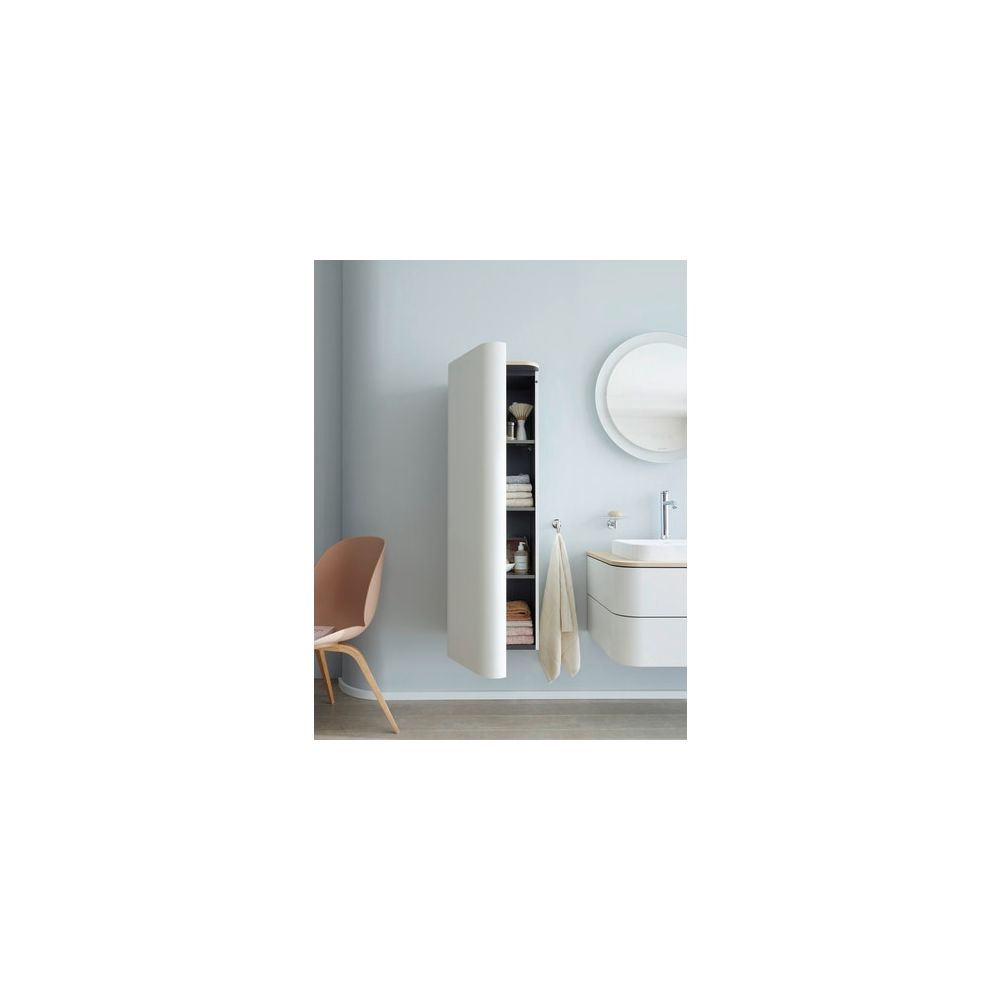 Duravit Happy D.2 Halbhochschrank Dekor 360x400x1336mm Nordic Weiß Seidenmatt, 1 T... DURAVIT-HP1261L3939 4053424866888 (Abb. 5)