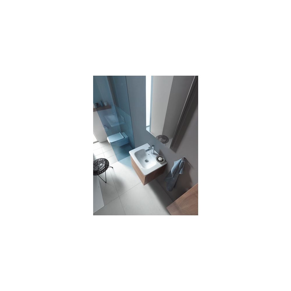 Duravit DuraStyle Waschtisch 400x785x170mm Compact WonderGliss Weiß Hochglanz Rech... DURAVIT-23377800001 4021534977220 (Abb. 3)