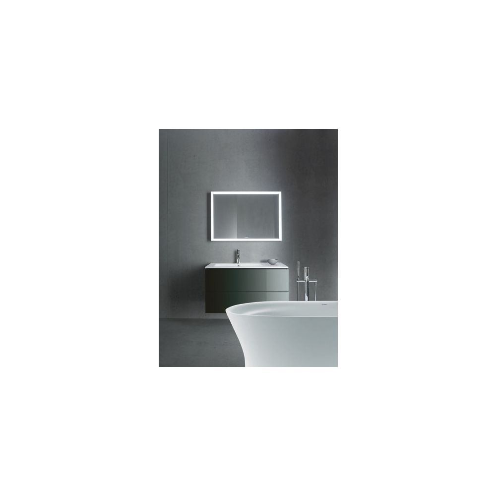 Duravit ME by Starck Waschtisch 490x830x180mm, Weiß Hochglanz, Rechteckig, 1 Waschp... DURAVIT-2345830000 4053424505053 (Abb. 4)