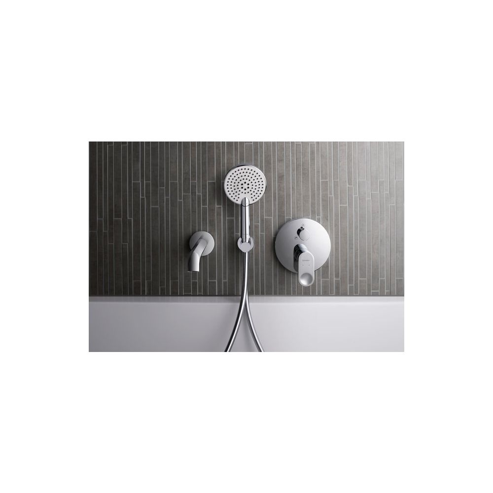 Duravit C.1 Wanneneinlauf Wandmontage, Chrom Hochglanz, Rosette rund, Ausladung 2... DURAVIT-C15240010010 7612158494841 (Abb. 6)
