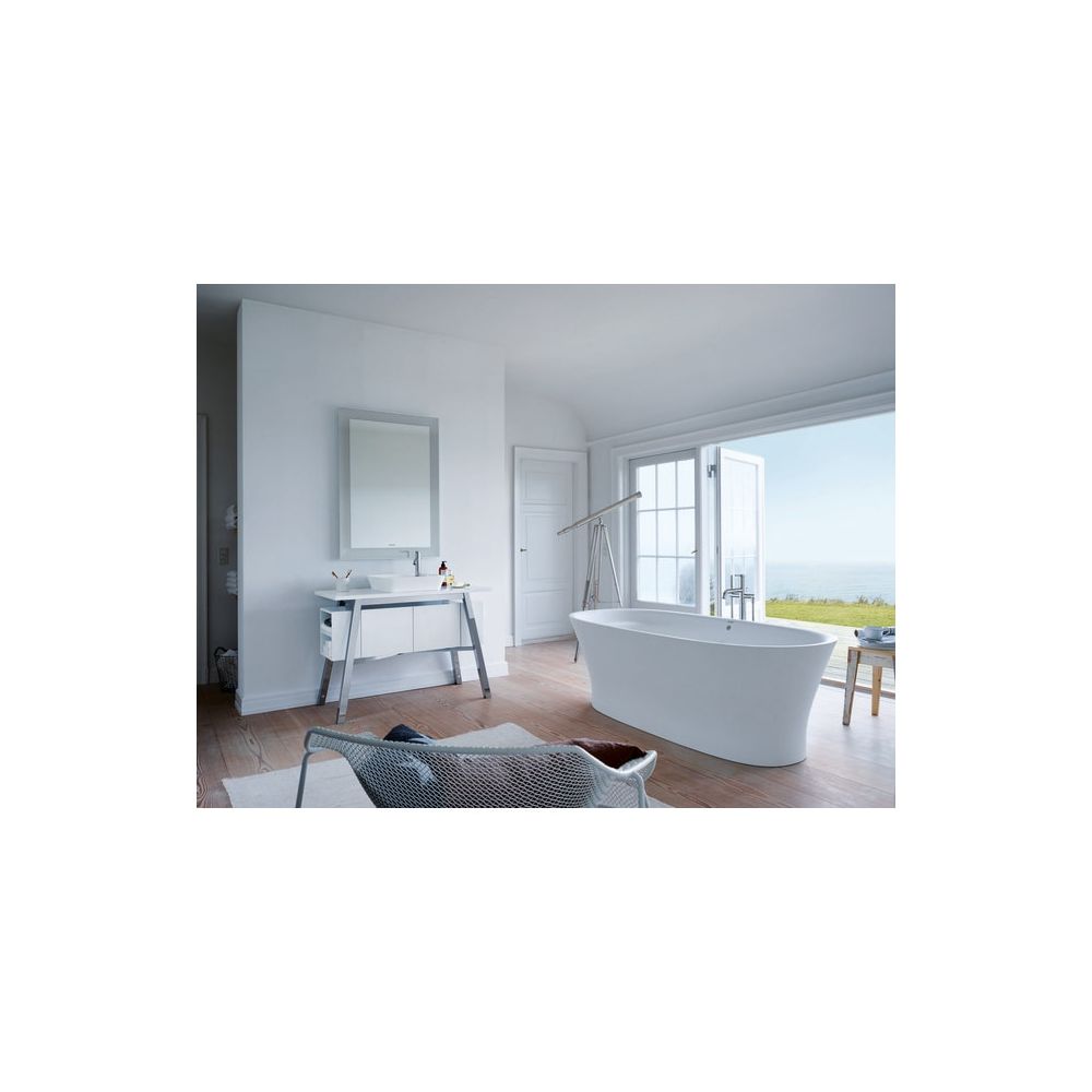 Duravit Cape Cod Badewanne 507x885x1855mm, Mattweiß, Oval, Freistehend, 2 Rück... DURAVIT-700330000000000 4021534894008 (Abb. 7)