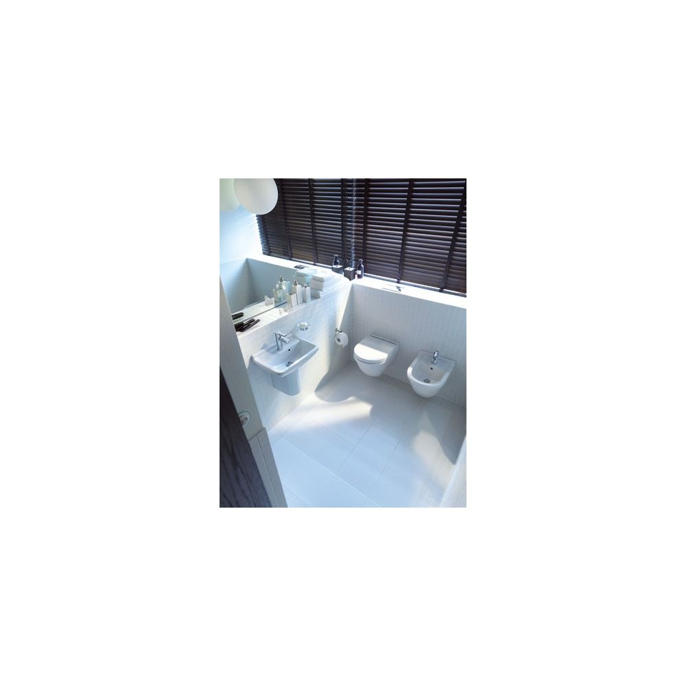 Duravit Starck 3 Waschtisch 360x500x180mm wandhäng., Weiß Hochglanz, Rechteckig, 1 ... DURAVIT-0300500000 4021534223082 (Abb. 6)