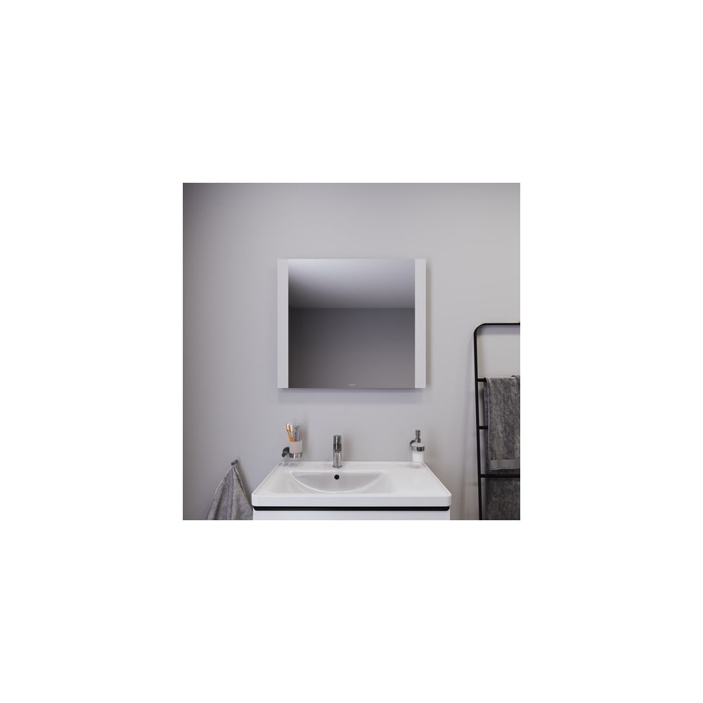 Duravit Licht und Spiegel Wandmontage 34x800x700mm, Mattweiß, Good, LED seitli... DURAVIT-LM7866000000000 4063382552150 (Abb. 2)